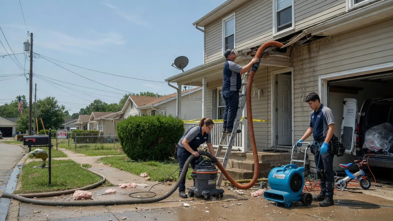 Water Damage Restoration in Milan, KS near me
